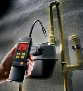 kontrola szczelnośi instalacji gazowej